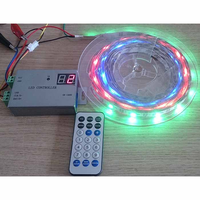 DC12-24V led controller support WS2812,WS2811,APA102,DMX512,etc.1 port control 4096 pixels,wireless controller,remote control For digital pixel led strip DC12-24V led controller support WS2812,WS2811,APA102,DMX512,etc.1 port control 4096 pixels,wireless controller,remote control For digital pixel led strip